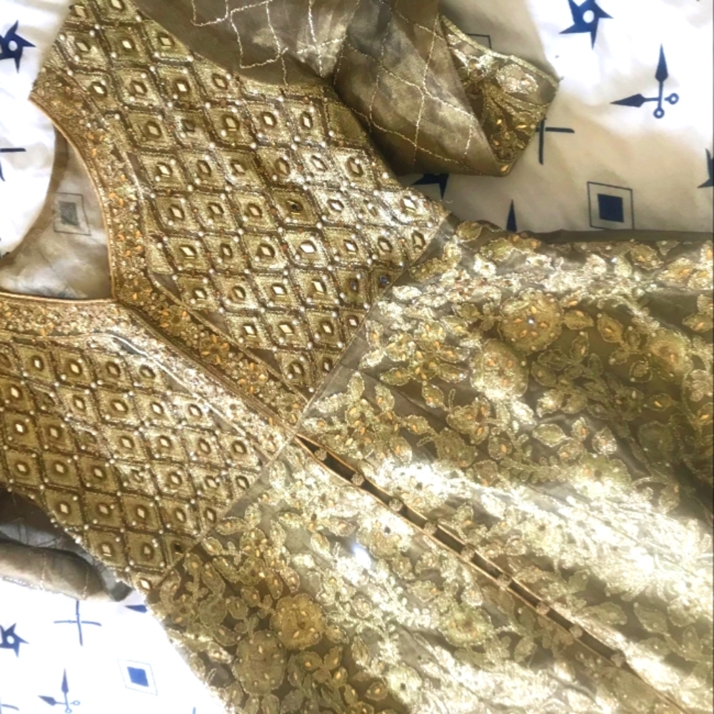 Pakistani Indian formal maxi dress